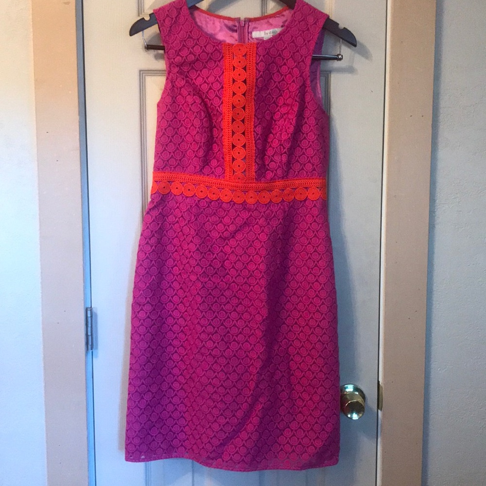 Boden Size 6 Embroidered Dress